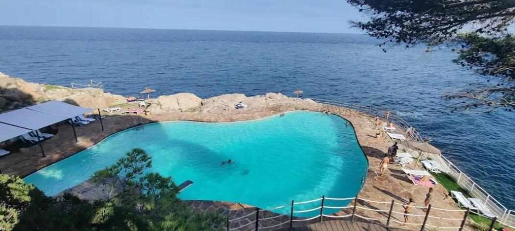 Apartament Capsasalbegur74 Terraza Sobre Mar Piscina Del Mar Zewnętrze zdjęcie